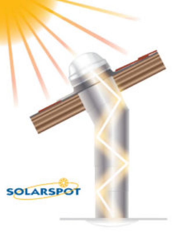Puits lumière Solarspot kit ⌀250mm Ardoise 